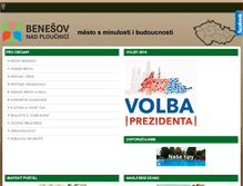 Tablet Screenshot of benesovnpl.cz